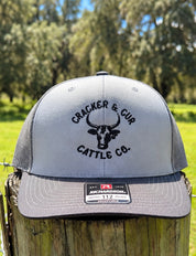 C&C Cattle Co. Hat- Grey/Charcoal/Black