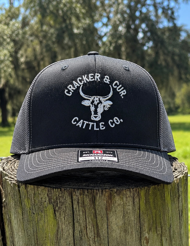 C&C Cattle Co. Hat- Black/Charcoal