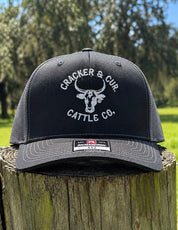 C&C Cattle Co. Hat- Black/Charcoal
