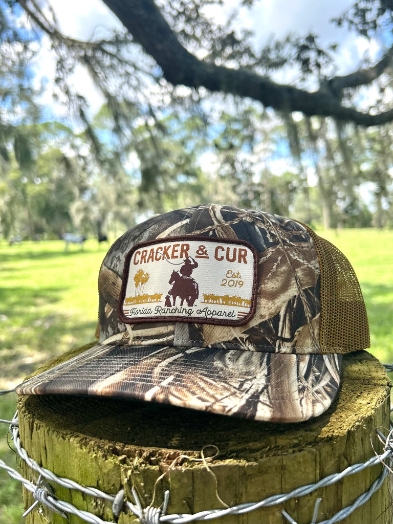 Florida Ranching Patch Hat - Realtree/Buck