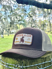 Florida Ranching Patch Hat - Brown/Khaki