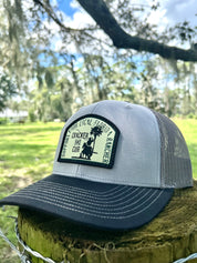 Local Florida Patch Hat - Grey/Charcoal/Black