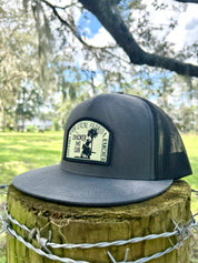 Local Florida Patch Hat - Charcoal/Black Flatbill