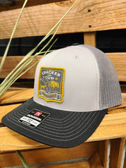 Bayed Up Patch Hat- Grey/Black