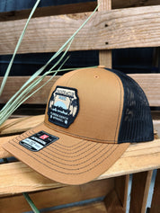 C&C Ranch Patch Hat- Caramel/Black