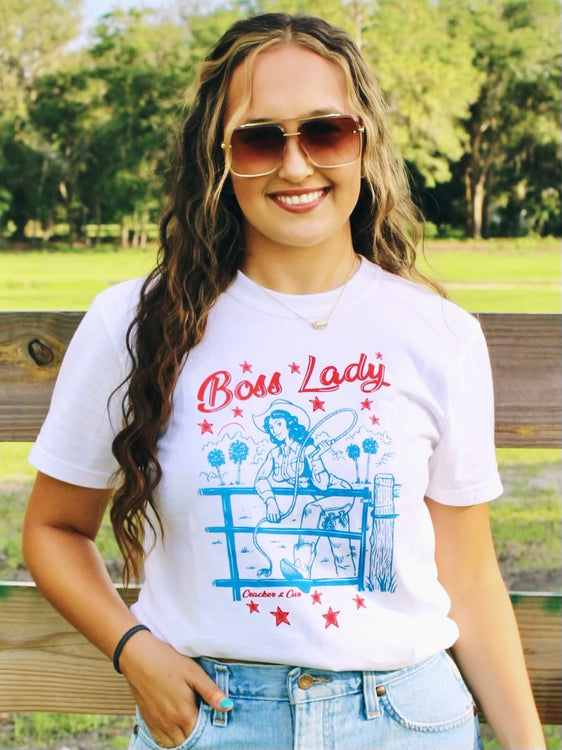 Boss Lady- White