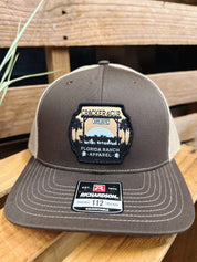 C&C Ranch Patch Hat- Brown/Khaki