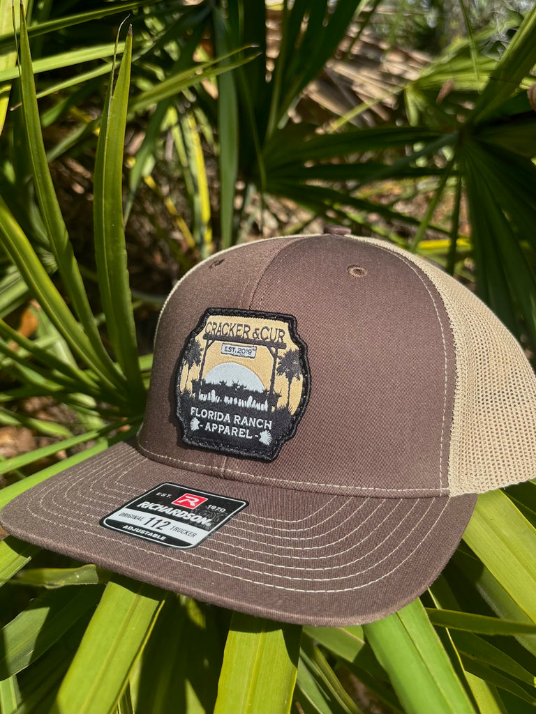 C&C Ranch Patch Hat- Brown/Khaki