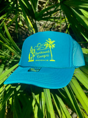 *SALE* Sunkissed Cowgirl Foam Trucker Hat- Turquoise
