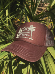 *SALE* Sunkissed Cowgirl Foam Trucker Hat- Brown
