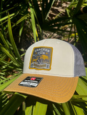 Bayed Up Patch Hat- Mink/Char./Gold