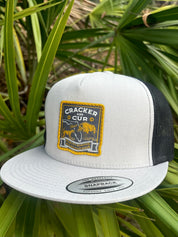 Bayed Up Patch Hat- Silver/Black Flatbill