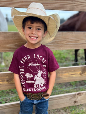Toddler Local Rancher- Maroon