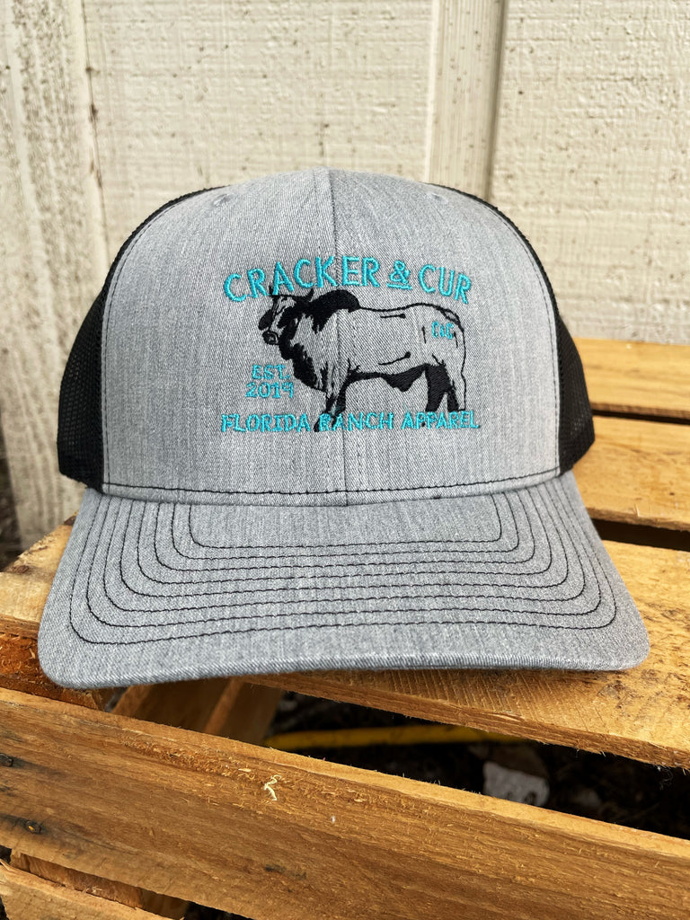 Brahma Bull Hat - Heather Grey/Black