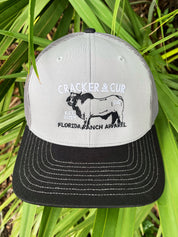 Brahma Bull Hat - Black/Grey Tricolor