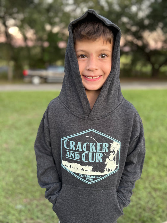 *SALE* Youth/Toddler Diamond Logo Hoodie- Smoke