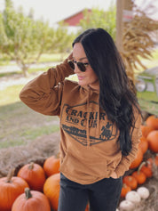 *SALE* Diamond Logo Hoodie- Saddle