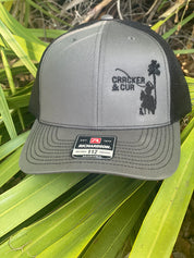 Side Logo Hat - Charcoal/Black